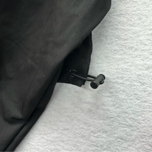 SMOKE RISE NY Cropped Black Windbreaker Full Zip Jacket SIZE SMALL NEW - Picture 11 of 11